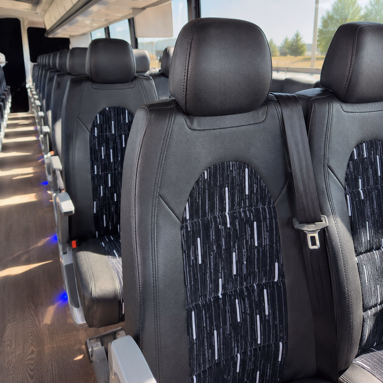 westminster corporate event transportation onboard seating