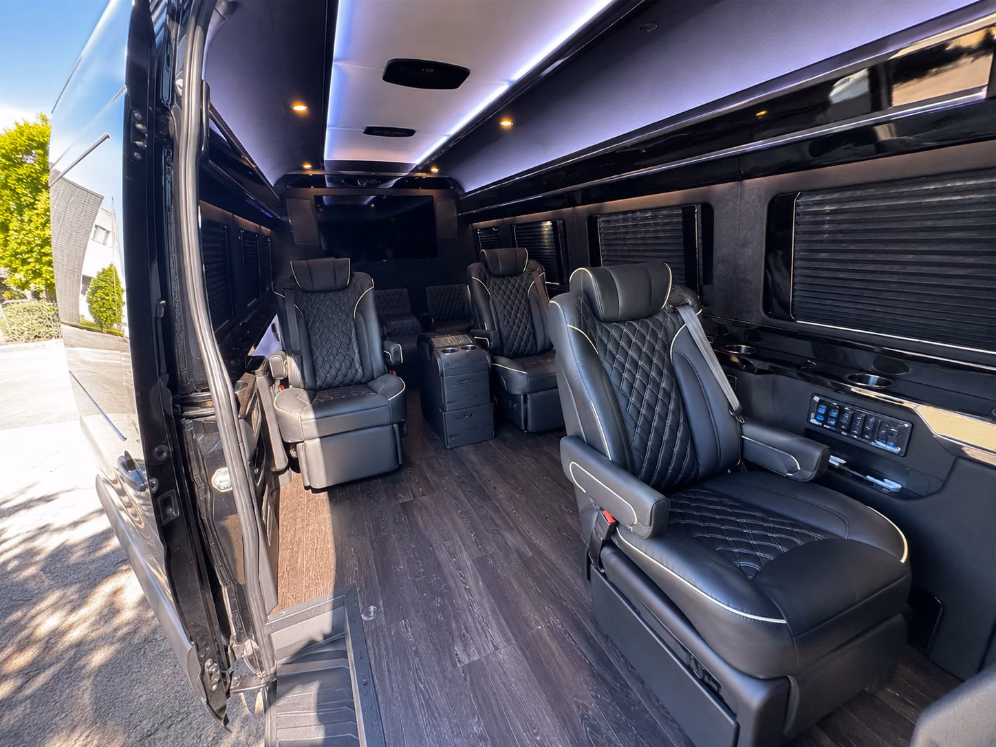 westminster private event transportation onboard seating
